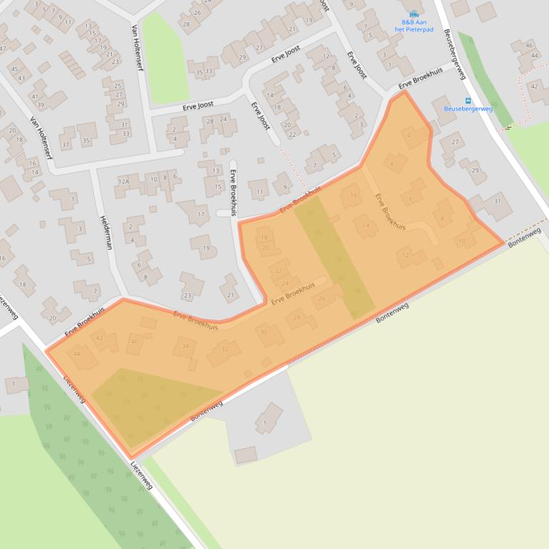 Kaart van postcodegebied 7451VM.