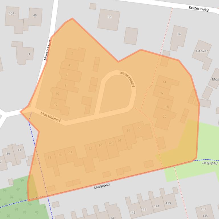 Kaart van postcodegebied 7451XE.