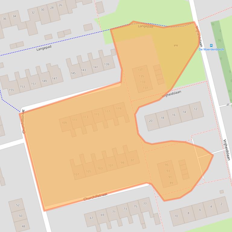 Kaart van postcodegebied 7451ZD.