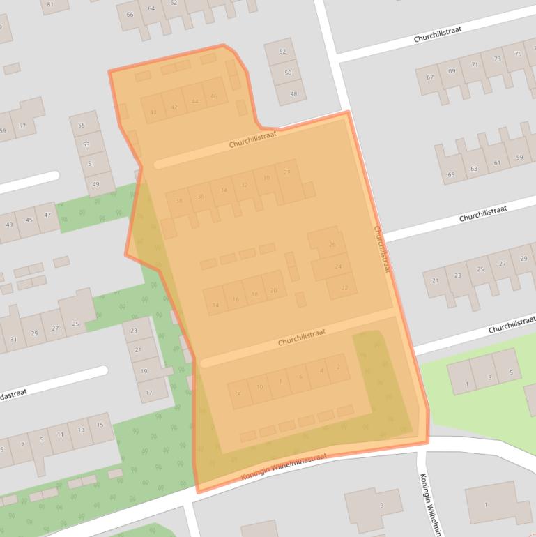 Kaart van postcodegebied 7451ZG.