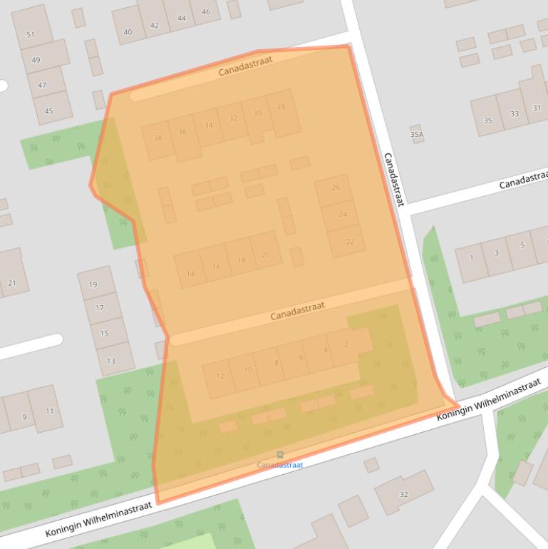 Kaart van postcodegebied 7451ZM.