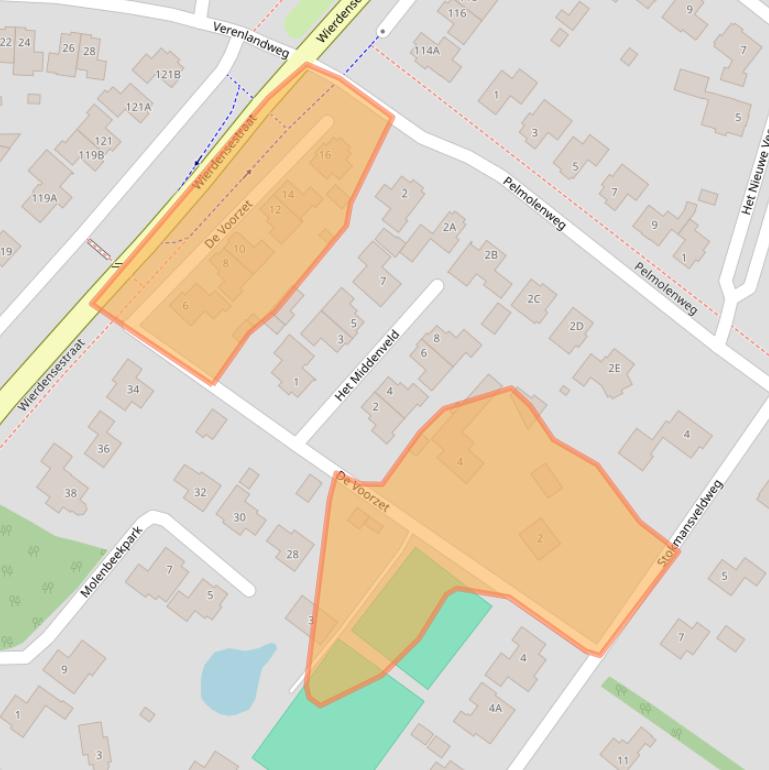 Kaart van postcodegebied 7461AN.