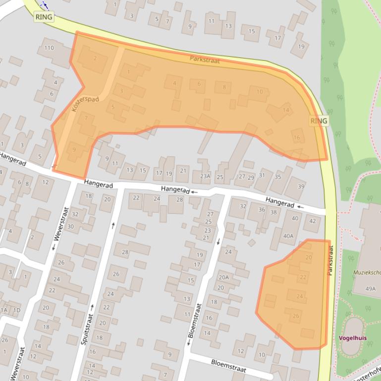 Kaart van postcodegebied 7461BR.