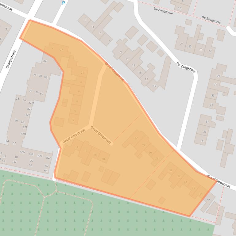 Kaart van postcodegebied 7461CV.