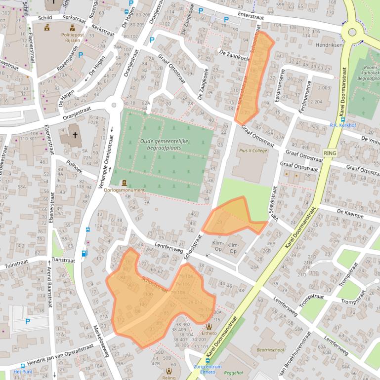 Kaart van postcodegebied 7461EG.