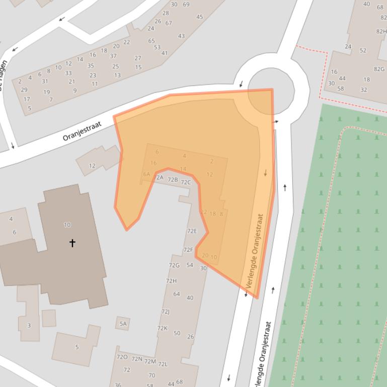 Kaart van postcodegebied 7461HA.