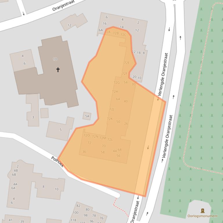 Kaart van postcodegebied 7461HB.