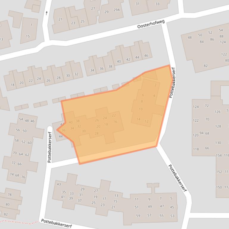 Kaart van postcodegebied 7461KA.