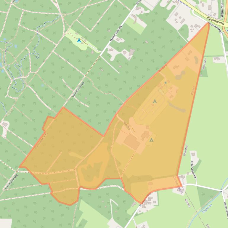 Kaart van postcodegebied 7461PG.