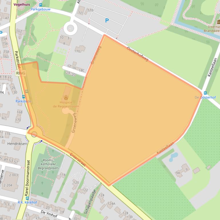 Kaart van postcodegebied 7461RA.