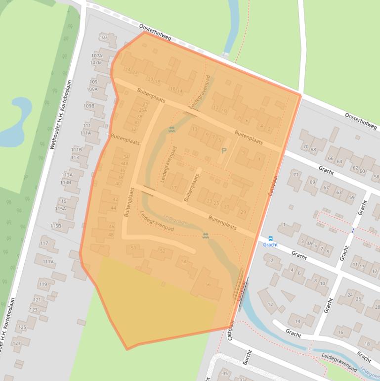 Kaart van postcodegebied 7461SB.