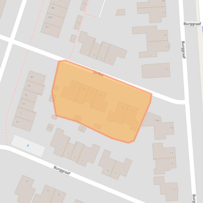 Kaart van postcodegebied 7461SK.