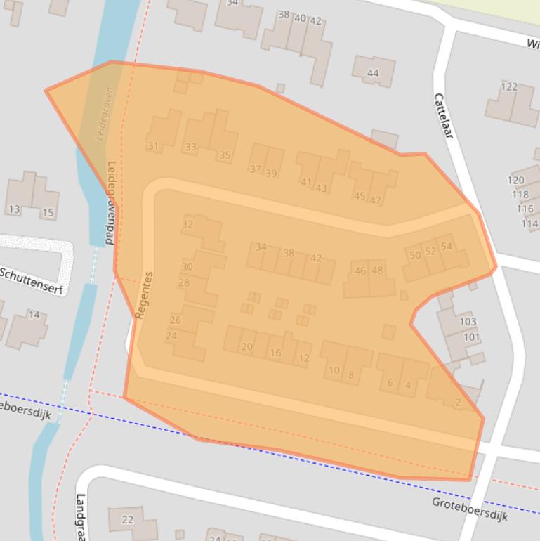 Kaart van postcodegebied 7461SL.