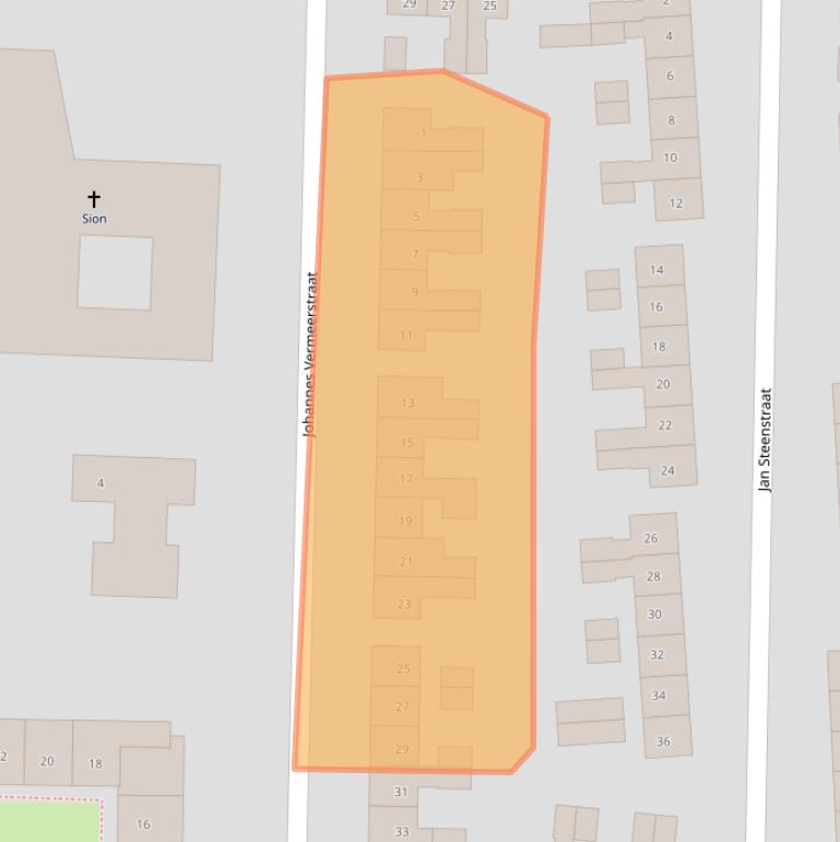 Kaart van postcodegebied 7462BM.