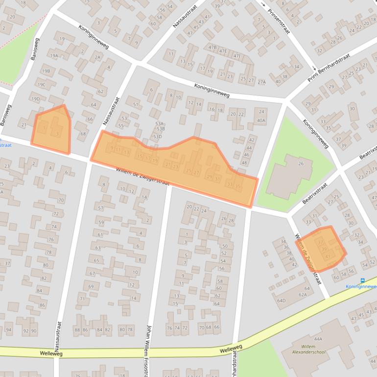 Kaart van postcodegebied 7462HH.