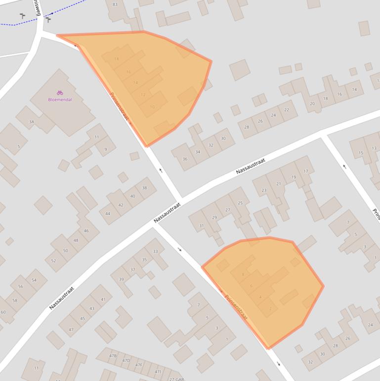 Kaart van postcodegebied 7462HR.