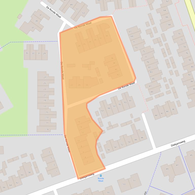 Kaart van postcodegebied 7462LK.