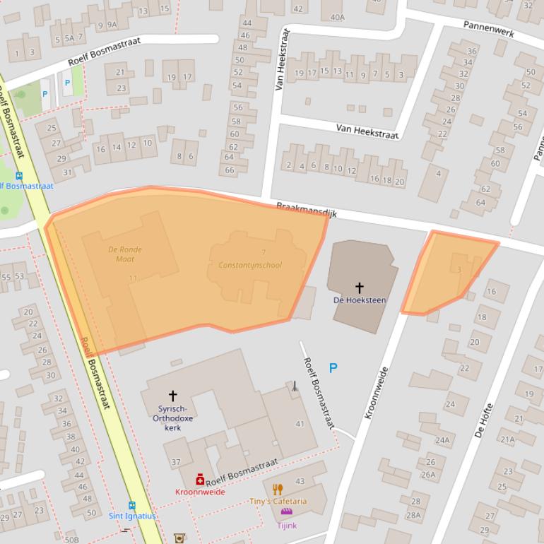 Kaart van postcodegebied 7462LX.