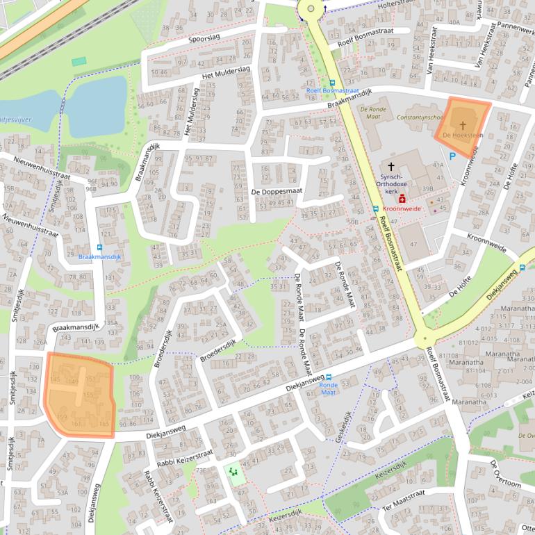 Kaart van postcodegebied 7462MK.