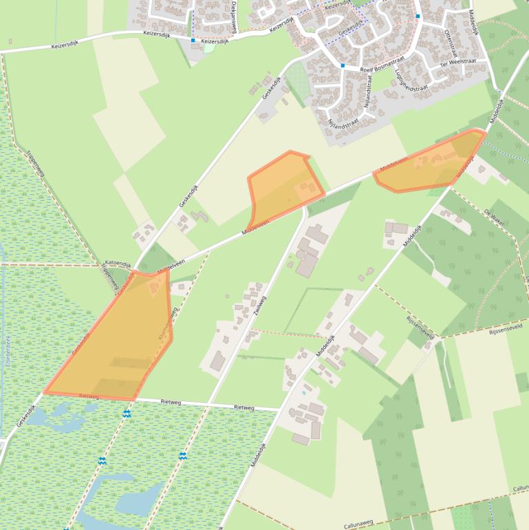 Kaart van postcodegebied 7462PE.