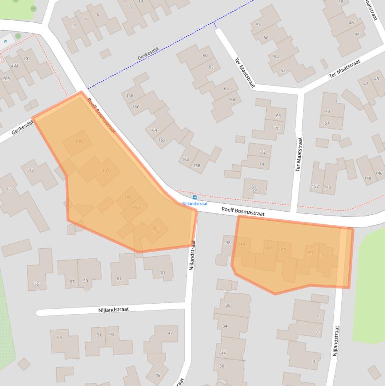 Kaart van postcodegebied 7462RN.