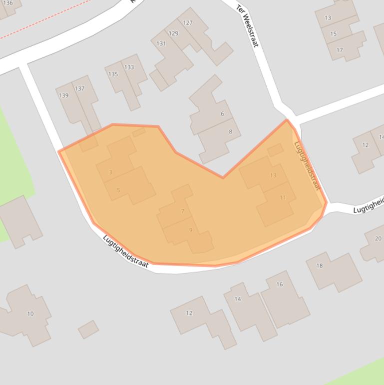 Kaart van postcodegebied 7462RX.