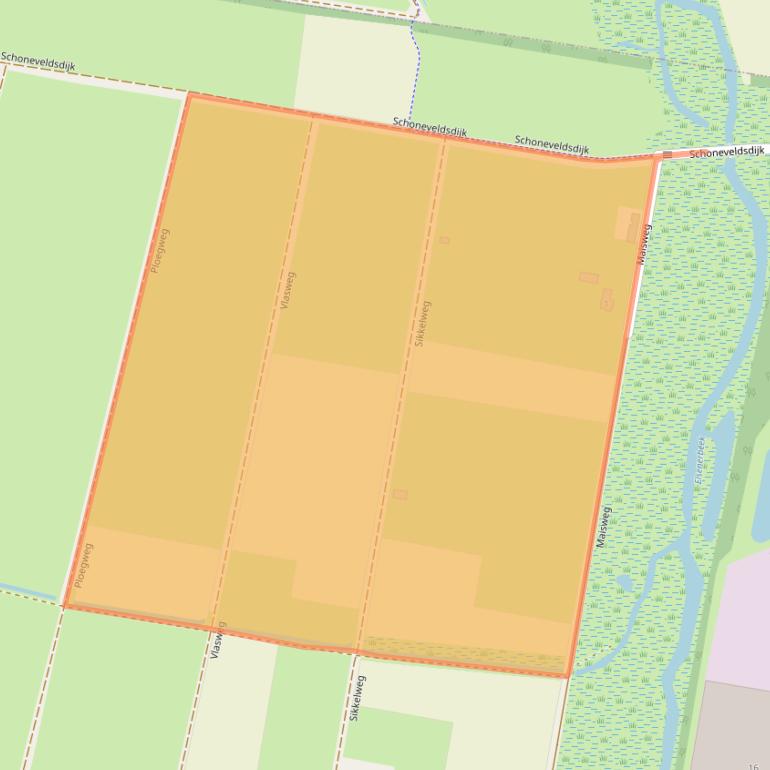 Kaart van postcodegebied 7462SV.