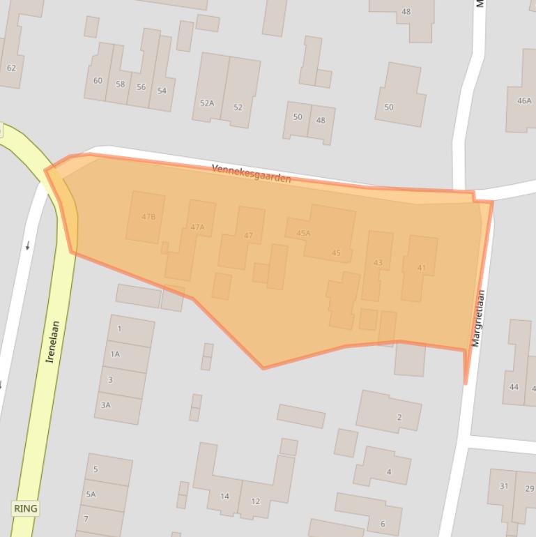 Kaart van postcodegebied 7462TP.