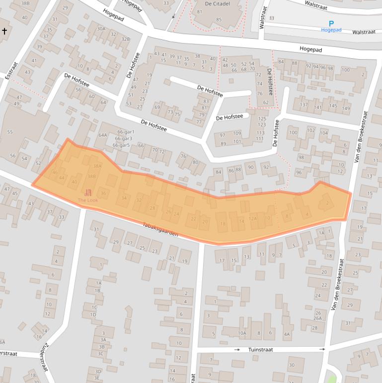Kaart van postcodegebied 7462VM.