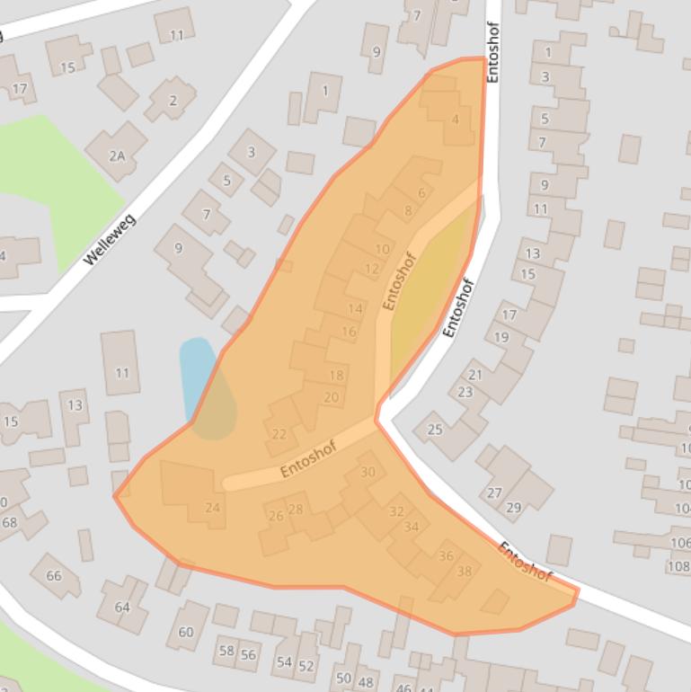 Kaart van postcodegebied 7462VT.