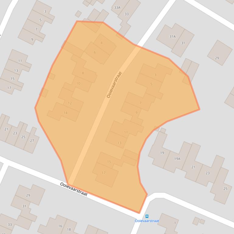 Kaart van postcodegebied 7462XB.