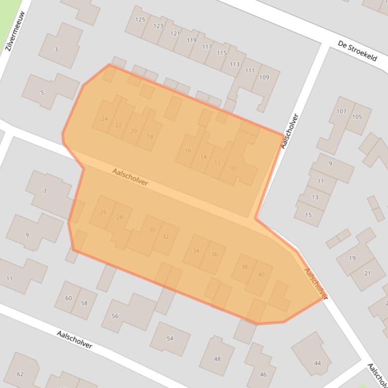 Kaart van postcodegebied 7463AH.