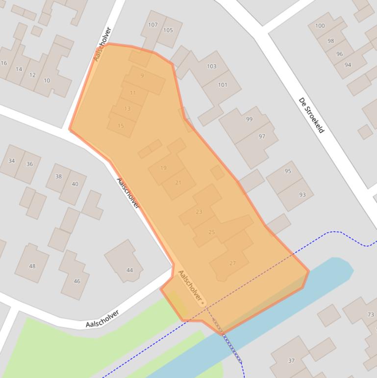 Kaart van postcodegebied 7463AK.