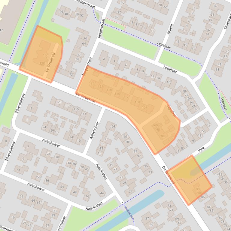 Kaart van postcodegebied 7463AP.