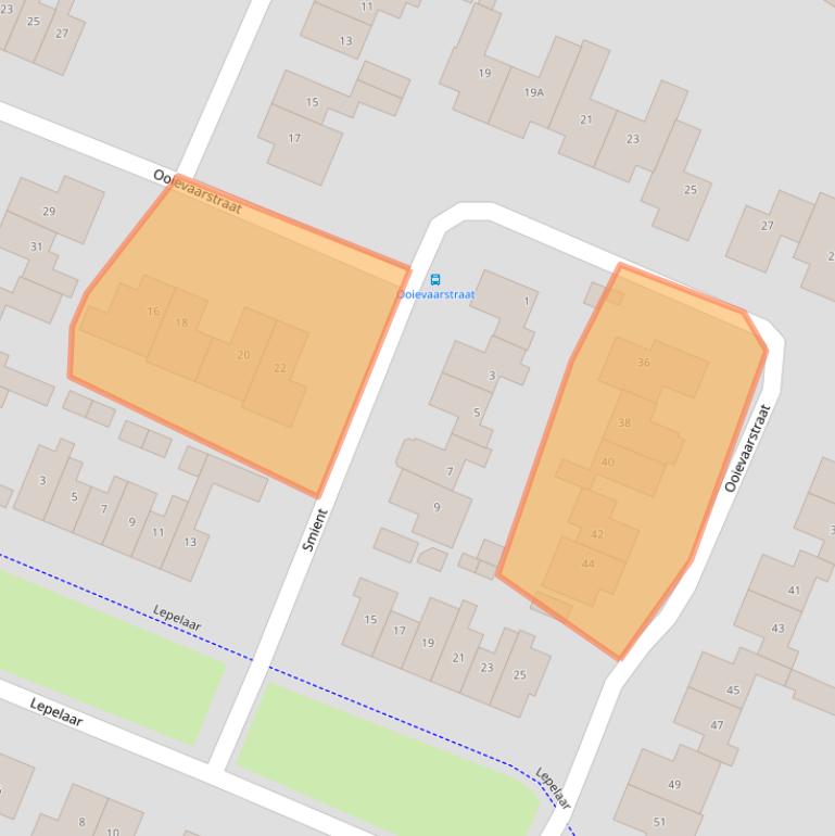 Kaart van postcodegebied 7463AV.