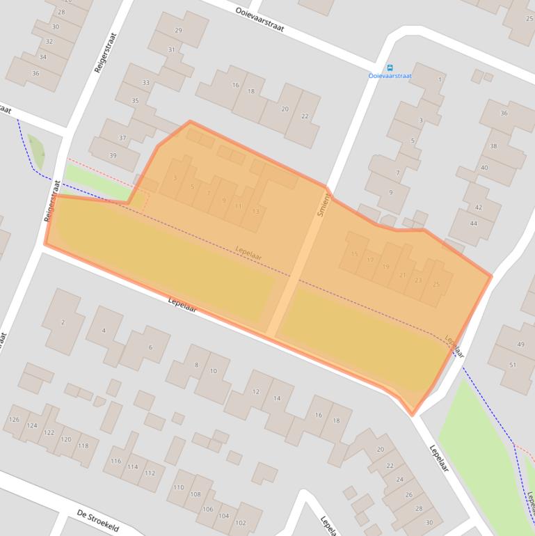 Kaart van postcodegebied 7463AZ.