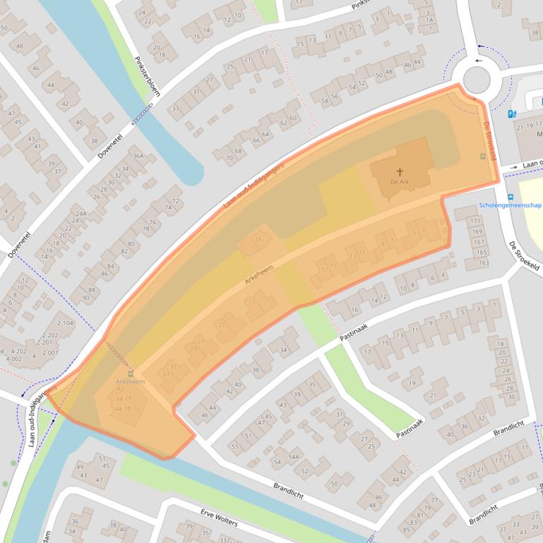 Kaart van postcodegebied 7463CR.