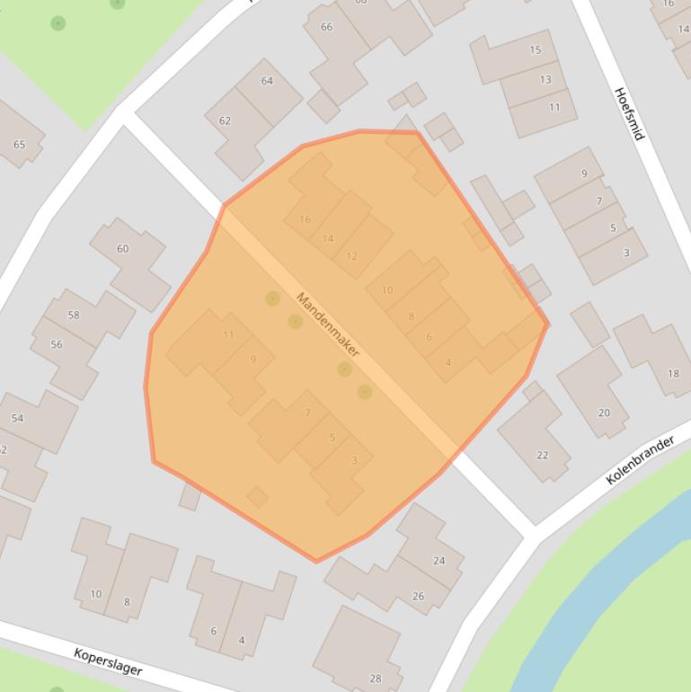 Kaart van postcodegebied 7463DK.