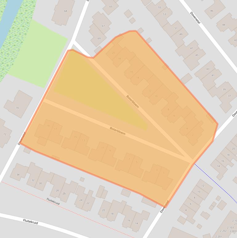 Kaart van postcodegebied 7463EH.