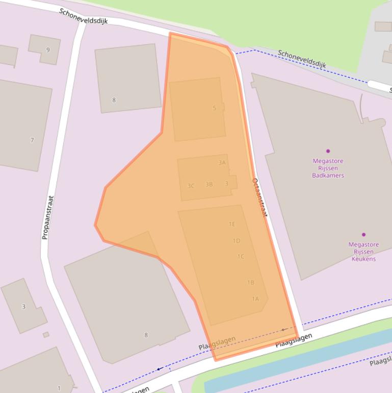 Kaart van postcodegebied 7463PM.