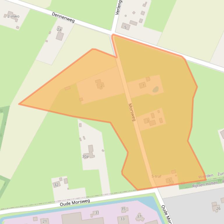 Kaart van postcodegebied 7466PH.