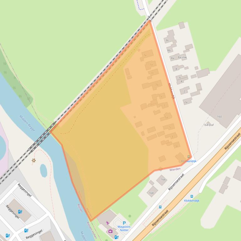 Kaart van postcodegebied 7467PA.