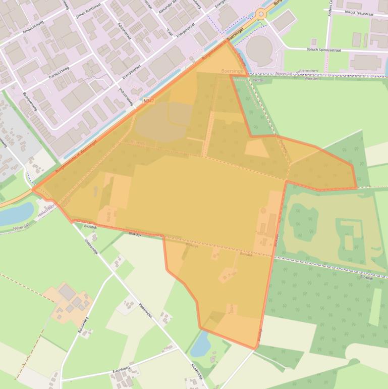 Kaart van postcodegebied 7467PG.