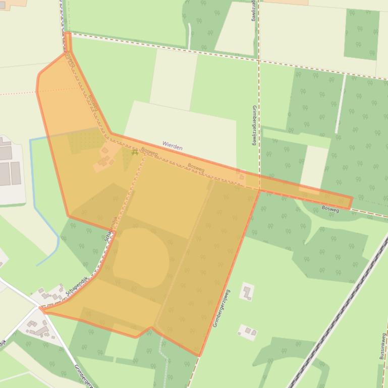 Kaart van postcodegebied 7467PV.