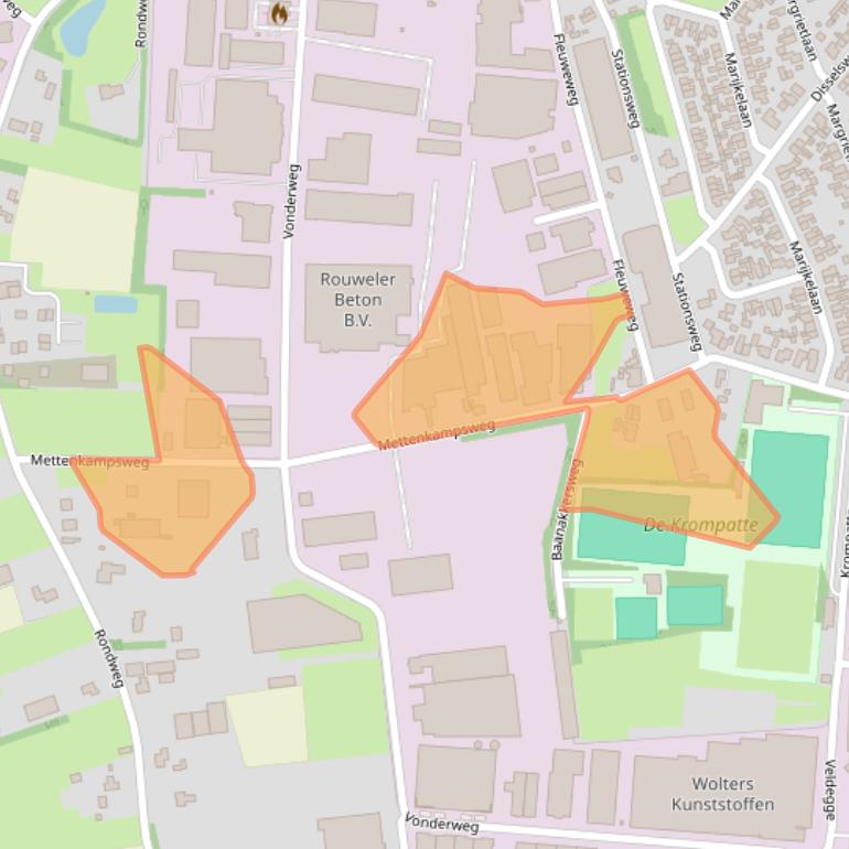 Kaart van postcodegebied 7468AH.