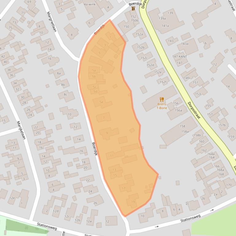 Kaart van postcodegebied 7468AP.