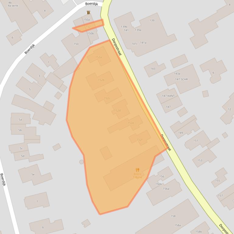 Kaart van postcodegebied 7468CS.