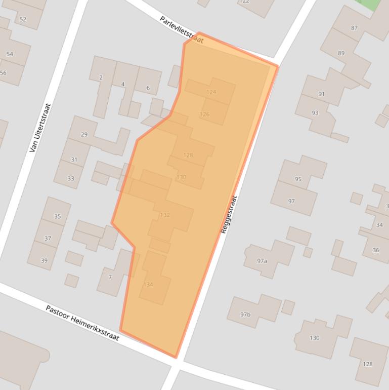 Kaart van postcodegebied 7468ER.