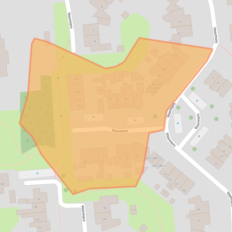 Kaart van postcodegebied 7468HB.