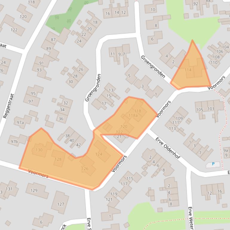 Kaart van postcodegebied 7468HE.